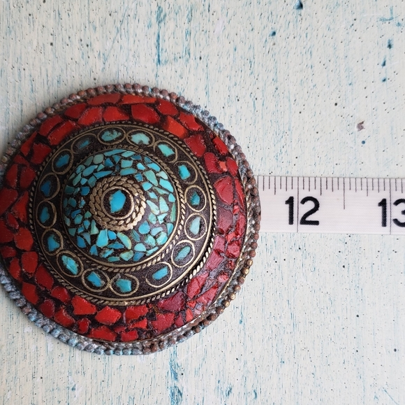 Aztec statement Necklace - Picture 7 of 8